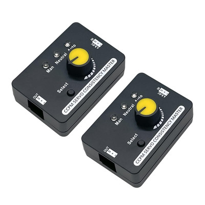 2Pack RC Servo Tester Zentrierwerkzeug ESC Motor Checker Eingebautes BEC 3CH Hoh