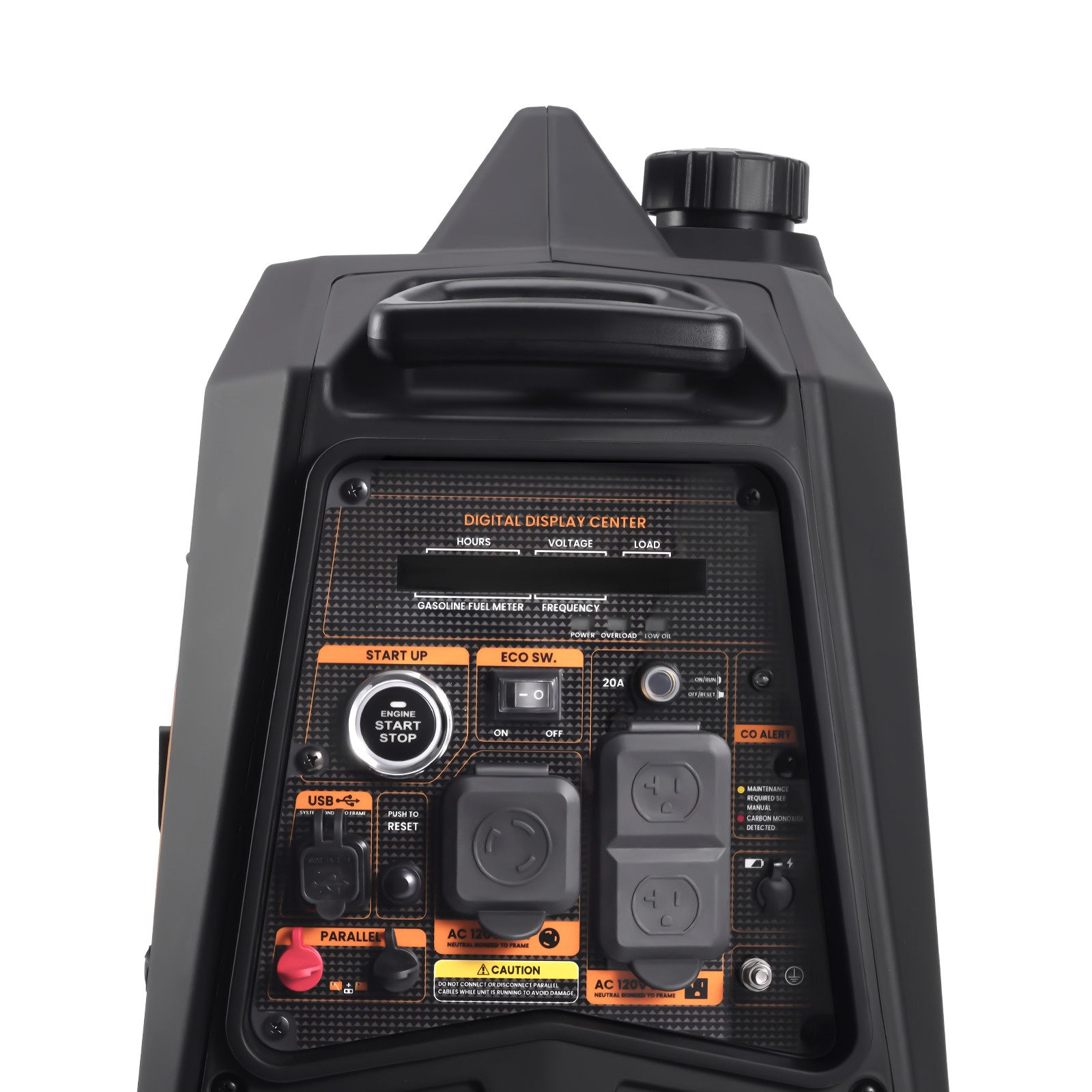 Gas LPG Powered Portable Generator 3200 Watt Electric Start Home Back up  RV