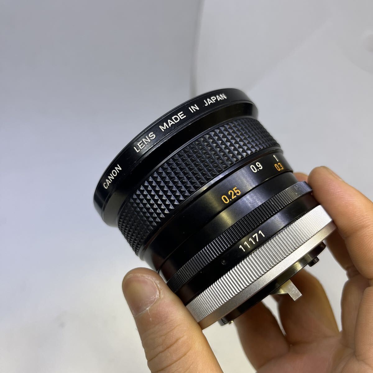 Canon FD 20mm f/2.8 SSC (First Production 