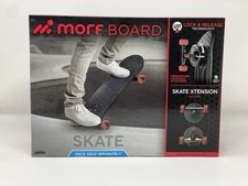 MORFBOARD Skateboard #96937 Complete-Black/Yellow Wheels