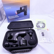RENPHO Active Thermacool Massage Gun with Heat and Cold, Percussion Deep Tissue