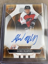 24-25 Upper Deck Engrained Icons- GORD MURPHY -  AUTO #CA-MU Philadelphia Flyers