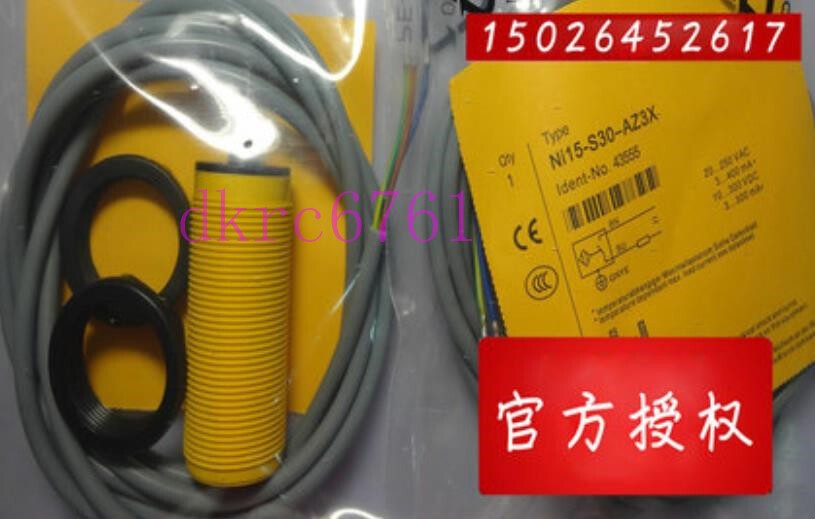 Turck NI15-S30-AZ3X/S100 Proximity Switch Sensor 20-250 VAC!