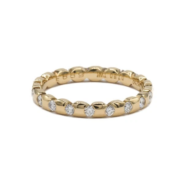 Memoryring WEMPE mit 0,786 ct. Brillanten in 18 Kt. 750 Gold Gr. 59 Zertifikat - Bild 3 von 4