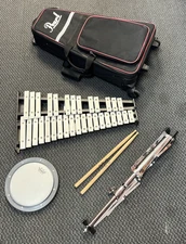 Pearl PL910C Educational Snare & Bell Kit w/ Storage Case, Practice Pad - B5