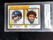Click to enlarge 1978 NFL Leaders: Rushing (Walter Payton / Earl Campbell)