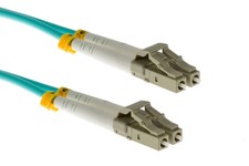 10 Gig LC to LC MM Duplex 50/125 Fiber Patch Cable, 10M - Lifetime Warranty