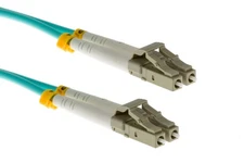 10 Gig LC to LC MM Duplex 50/125 Fiber Patch Cable, 10M - Lifetime Warranty
