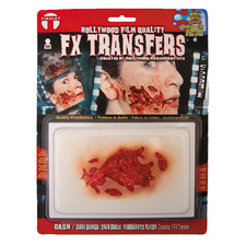 Tinsley Transfers Gash 3D FX Transfer Temporary Tattoos - Morris Costumes