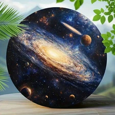 1pc 2D 2D Flat- 1pc 7.87x 7.87inch Aluminum 2D Flat Print 1pc Reusable Andromeda