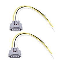 2PCS 3-Wire Front Turn Signal Light Connector Pigtail 90075-60060