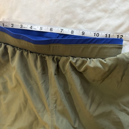 Fabletics Shorts Mens Size XS Lined 7” Inseam Athletic Quick Dry Green Pockets - Picture 5 of 7