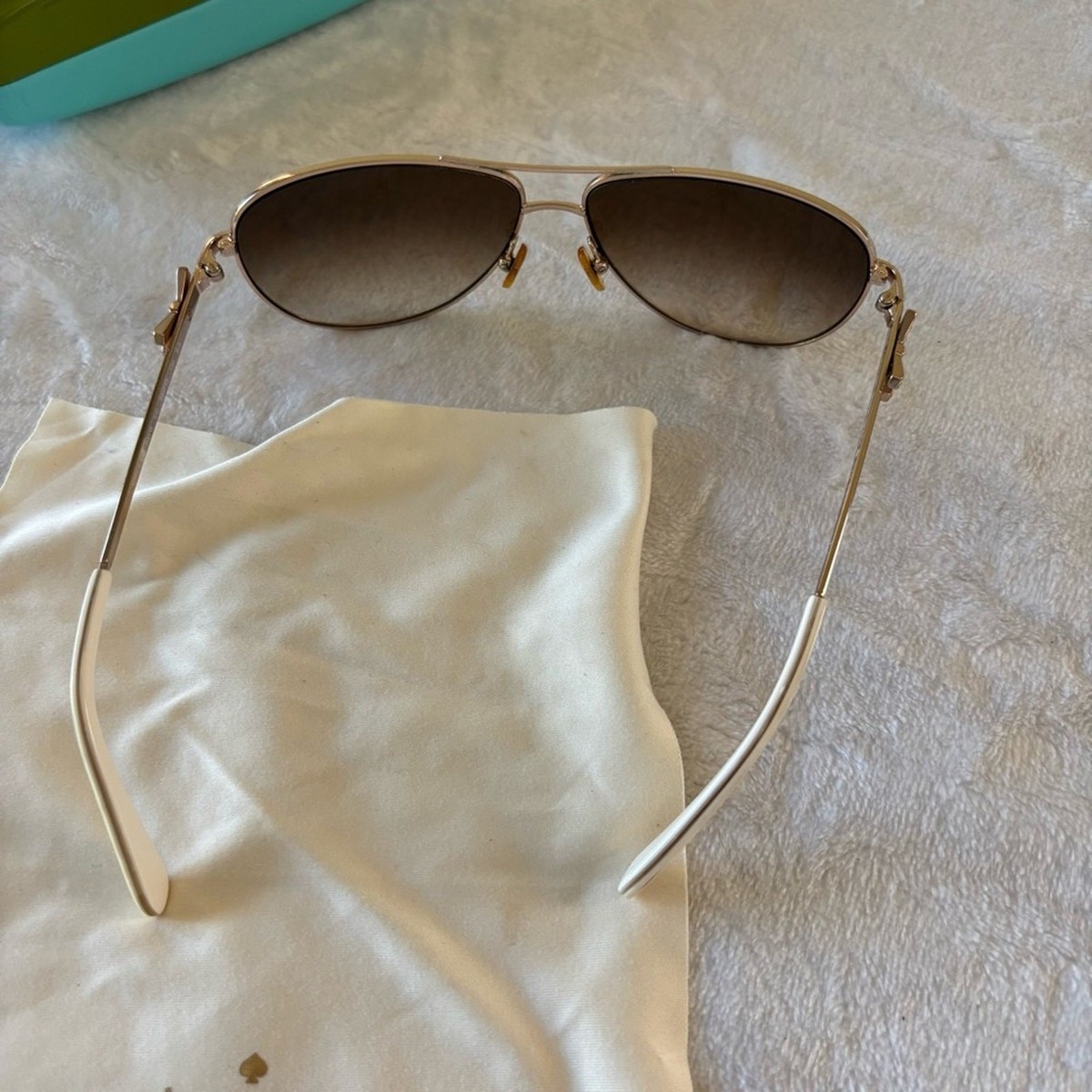 Kate Spade Sunglasses Circe 2S 03YG CC 59-13-130 Kate Spade Circe2 Sunglasses Aviator with Case | eBay main image 3