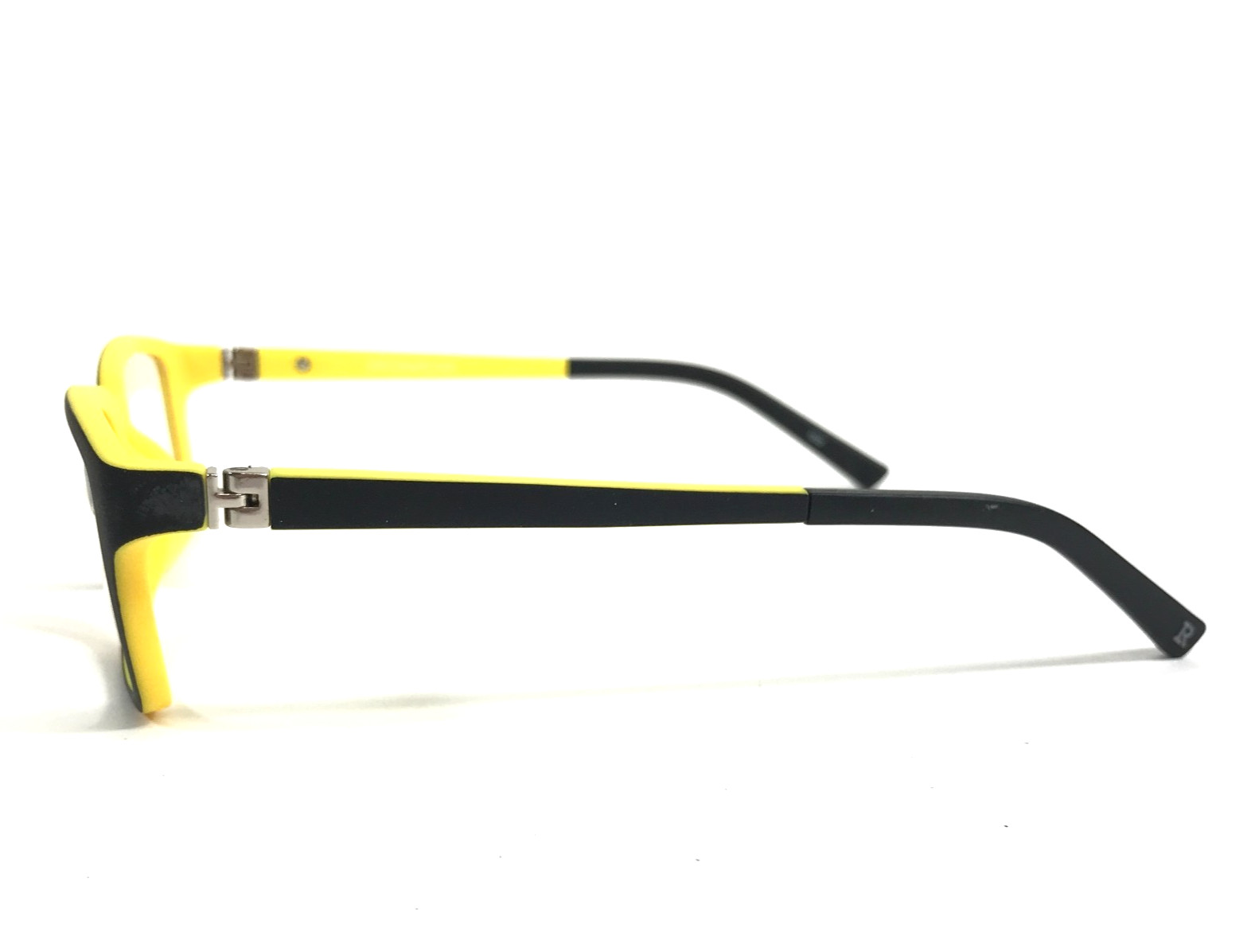 Lenton & Rusby Kids Eyeglasses Frame LRK4501 001 BLACK Yellow Full Rim 49-15-135