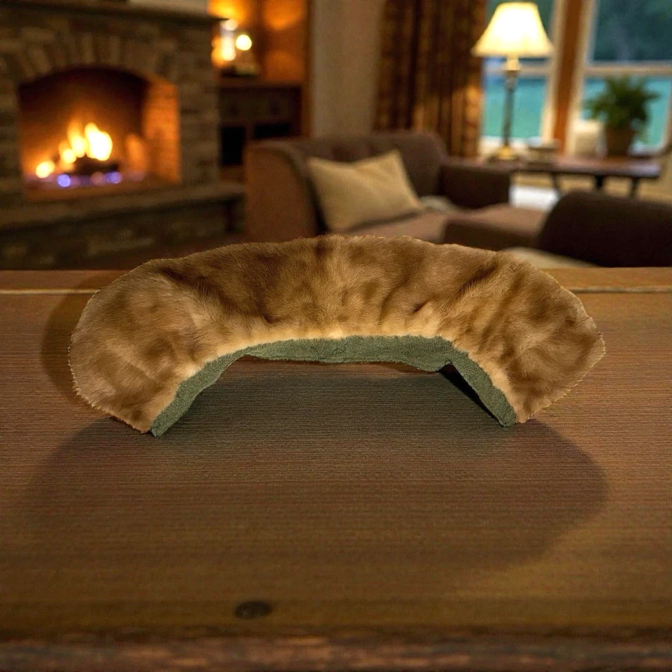 Cuello de piel de visón real vintage Foto 2 de 4