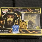 Funko Marvel Electro Glow in the Dark Exclusive Vinyl Figure & T-shirt Set