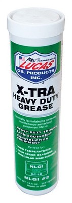 Lucas X-Tra Lithium Grease 14.5 oz. Cartridge (Pack of 10)