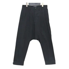 Yohji Yamamoto Pants Black Size: 1(S) | 24 Spring/Summer Ys Cotton Twill Sarouel
