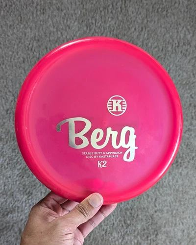 Kastaplast Berg K2 - Dayglow Pink - 175g - Rare Old Run - Disc Golf