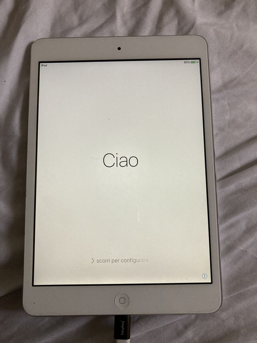 Apple iPad Mini 1st Gen (16GB, Wi-Fi, 7.9in, White, A1432, MD965LL/A, MD531LL/A) Apple iPad Mini 1st Gen (16GB, Wi-Fi, 7.9in, White, A1432, MD965LL/A, MD531LL/A)