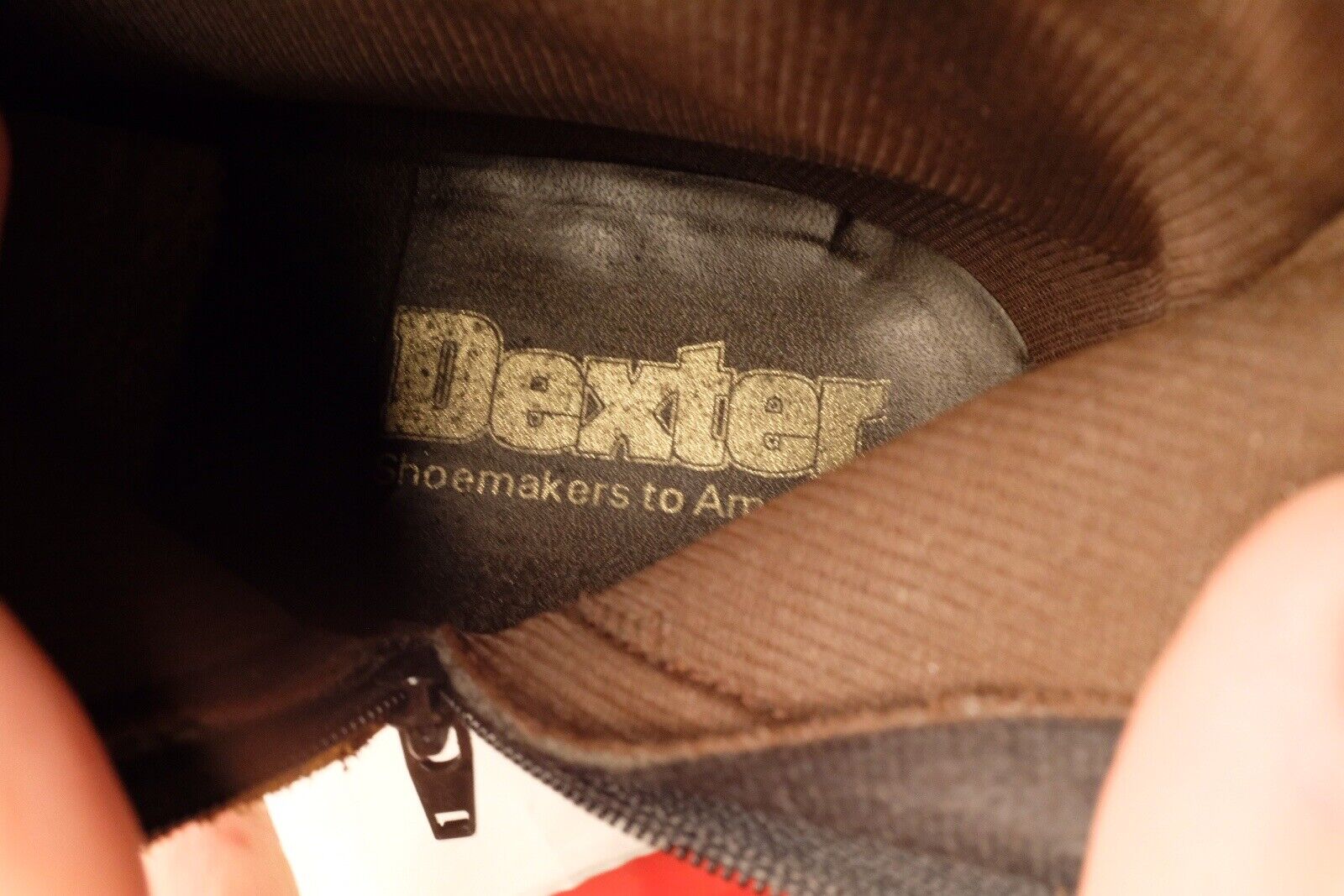 VTG 70s Dexter Mens Zipper Ankle Chelsea Boots Ma… - image 12