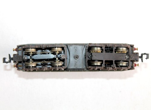 RARE LIMA MICROMODEL N 1/160 LOCOMOTIVE MOTRICE DIESEL D341 FS ITALIA FONCTIONNE - Foto 7 di 7