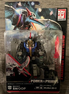 ポポ Takara Tomy Japan Transformer Power of the Prime Dinobot SWOOP
