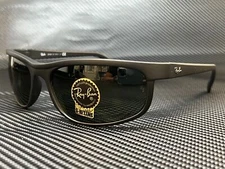 RAY BAN RB2027 W1847 Black Rectangle 62 mm Unisex Sunglasses