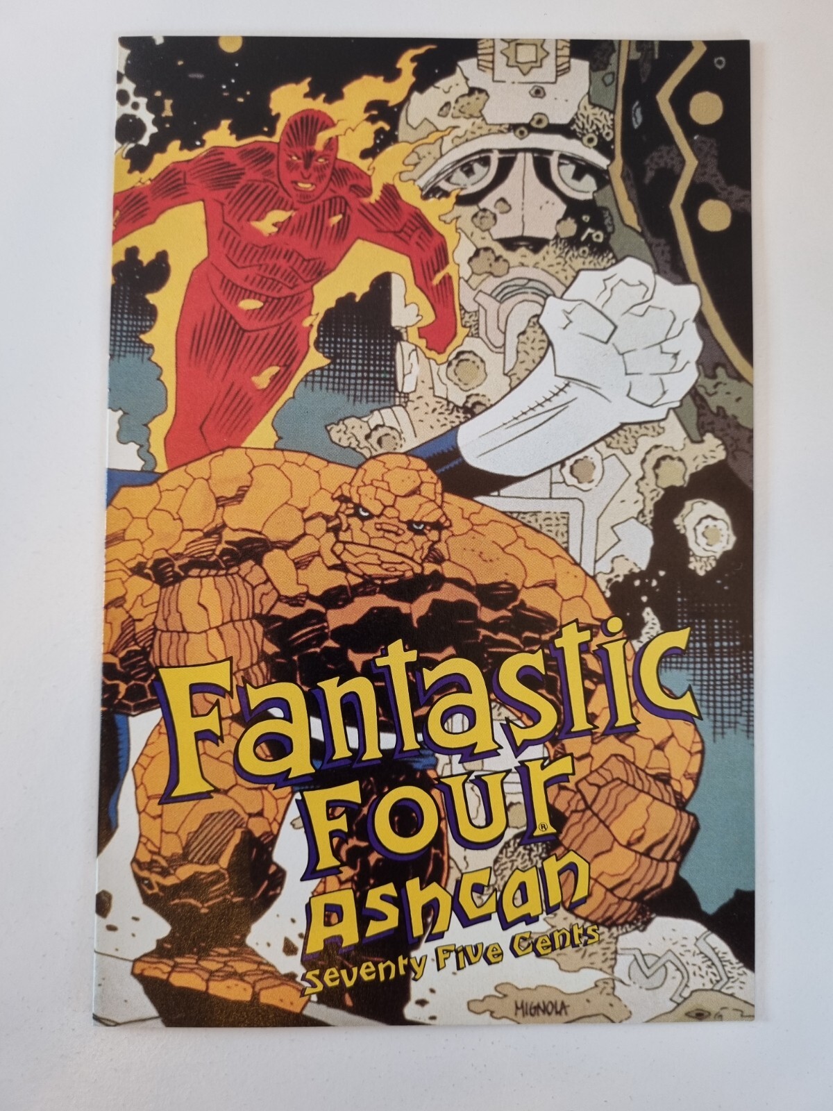 Fantastic Four Ashcan Comic RARE VGC Marvel Comics