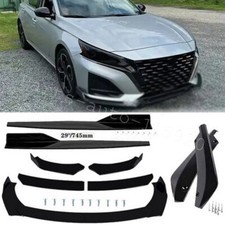 For Nissan Altima 2019-23 Front Bumper Spoiler Body Kitside Skirtrear Lip