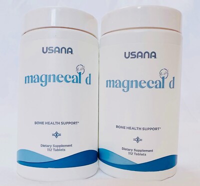 USANA MagneCal D - A Balanced Magnesium & Calcium  (2 packs )- Exp 10/2027