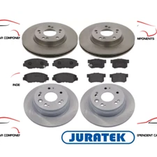 For Honda - CR-V MK2 2.0 2002-2005 CRV Front & Rear Brake Discs and Pads Juratek