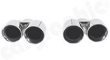 Cargraphic Sport Tailpipe 89mm Mirror Polished Porsche 997 997.2 Turbo Turbo S Cargraphic Sport Tailpipe 89mm Mirror Polished Porsche 997 997.2 Turbo Turbo S