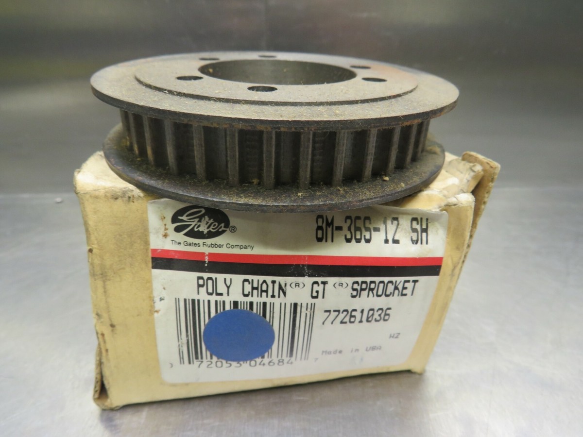 Gates 8M-36S-12 SH Poly Chain GT Sprocket