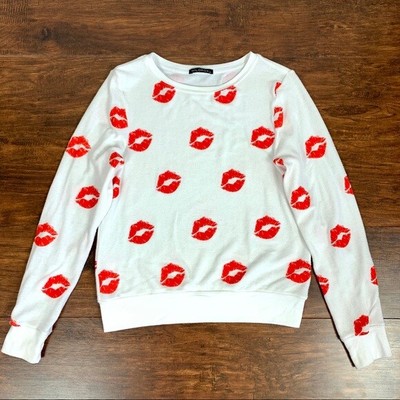 wildfox lips sweatshirt