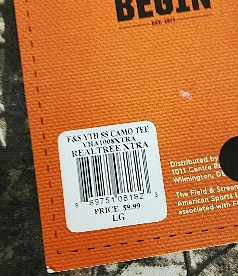 Field & Stream Youth Short Sleeve Tee Shirt, Realtree Xtra, Size L - Image 3 of 4