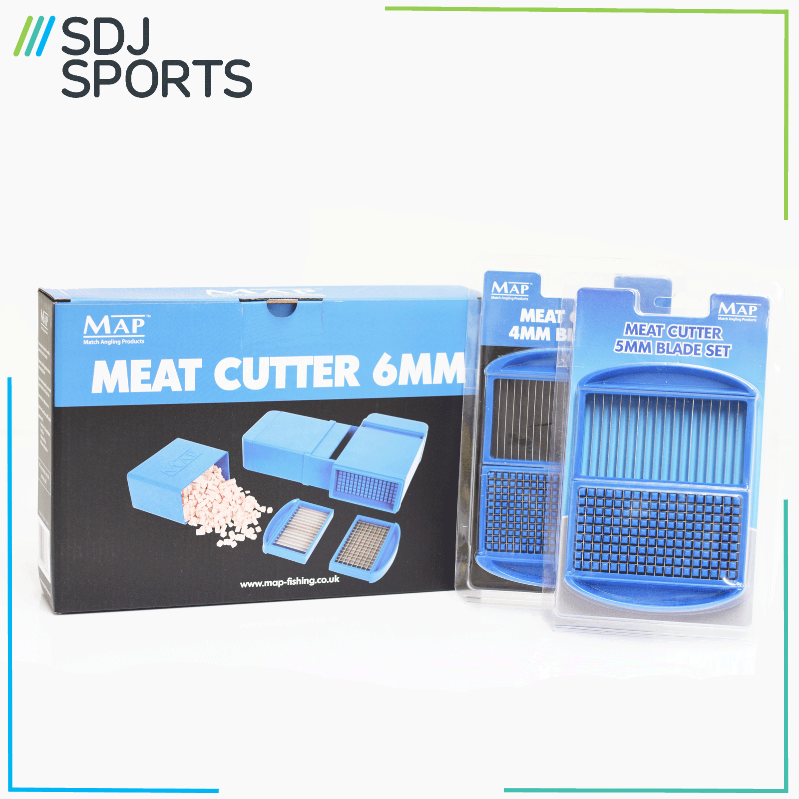 MAP Meat Cutter With 4mm 5mm 6mm Blade Sets For Luncheon Meat Carp