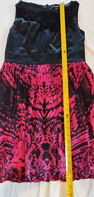 Robe à Bulles BEBE Primal Bloom Rosette - Taille XS, Neuve Avec étiquette, Style Floral