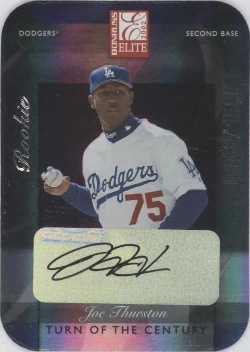 Turn of the Century Die-Cut Autographs