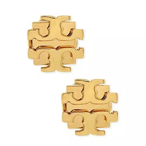 Tory burch small t sale logo stud earrings