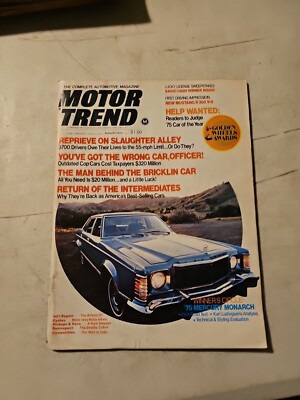 MOTOR TREND Magazine: The World's Automotive Authority.  August 1974