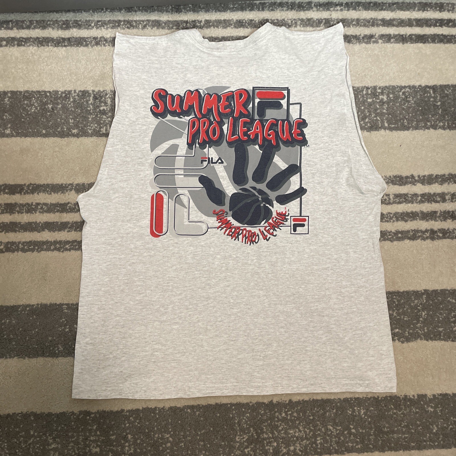 FILA 1996 Maglia senza maniche estate pro lega basket Kobe Bryant Rookie anno L Xl