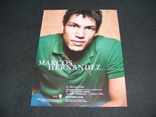 MARCOS HERNANDEZ magazine clipping 