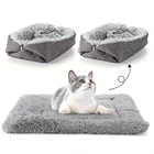 Self Warming Cat Mat Washable Cat Bed Small Dog Bed Pet Blanket for Indoor Cats