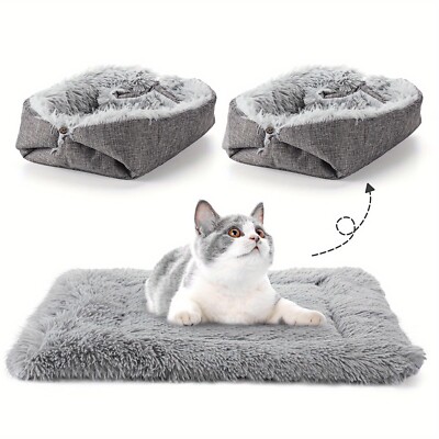 Self Warming Cat Mat Washable Cat Bed Small Dog Bed Pet Blanket for Indoor Cats