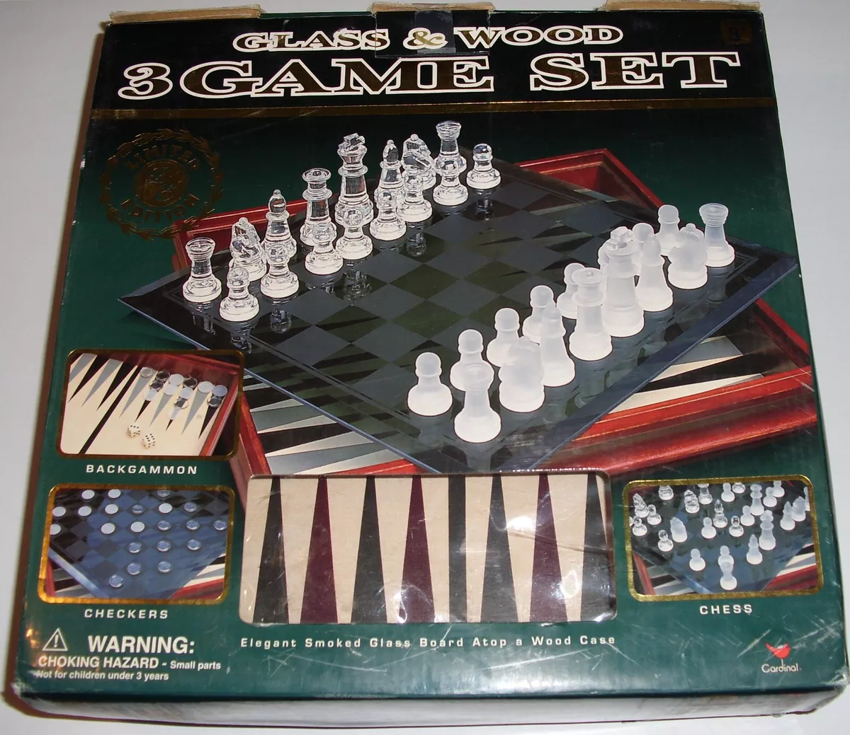 Vintage Premier Edition Grandmaster Chess #23 w/ Board by Cardinal