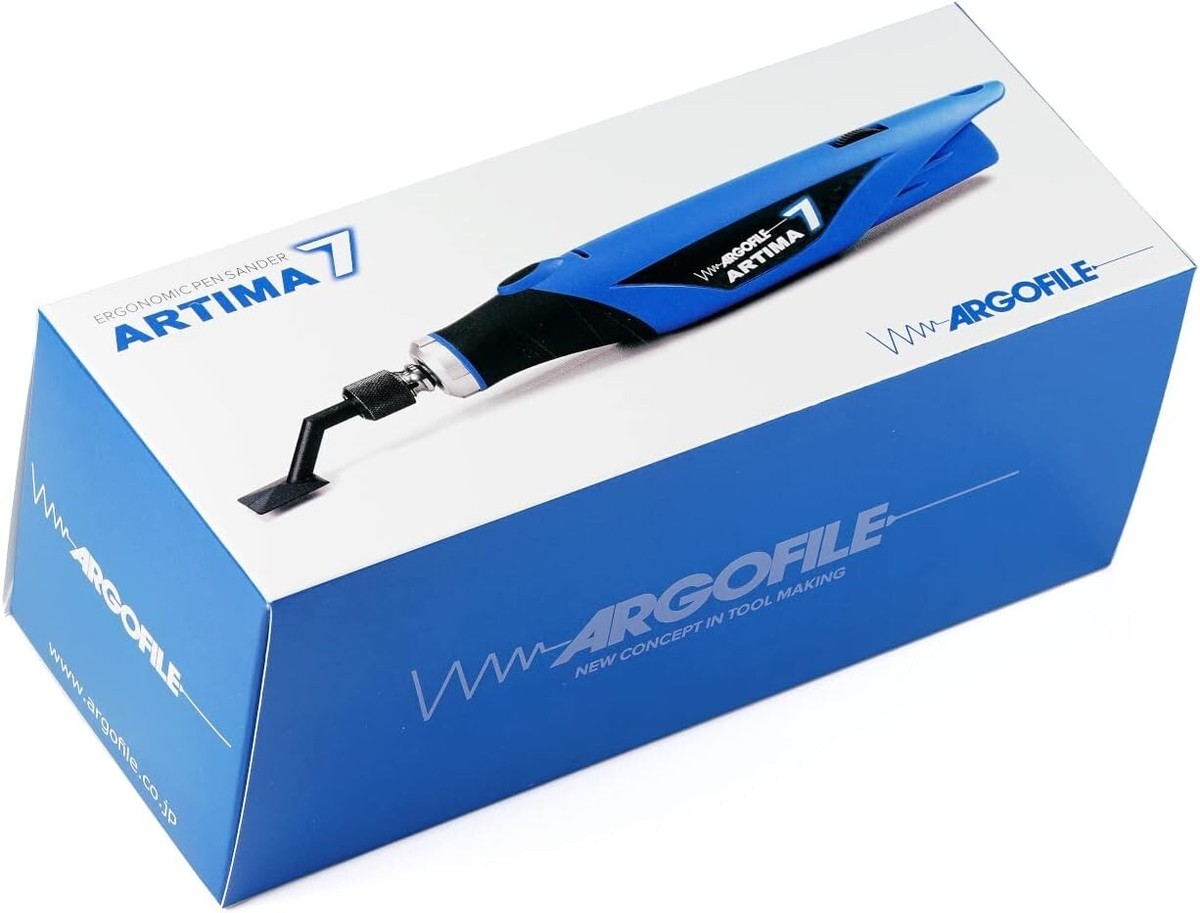 Argofile Altima 7 ART107 Stroke Sander with Rubber Stand NEW from