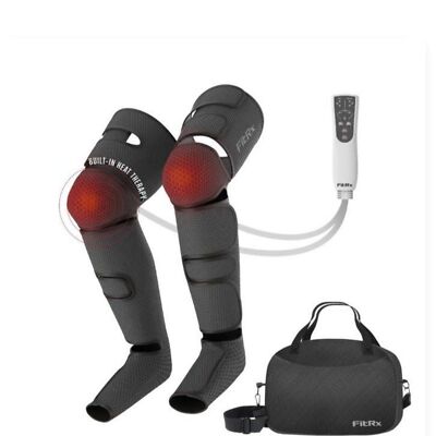 FitRx Leg Compression Massager  Heated Compression Leg and Foot Massager