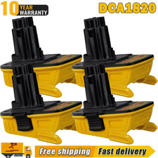 10x DCA1820 20V MAX To 18V Adapter Converter For Dewalt 20Volt Li-ion Battery US