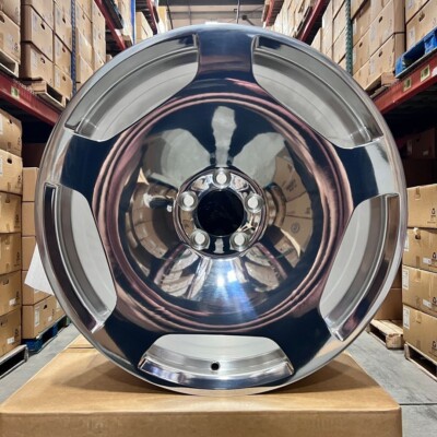 20'' MAYBACH STYLE FORGED POLISHED WHEELS FITS MERCEDES BENZ CL CL500 CL550 CL55